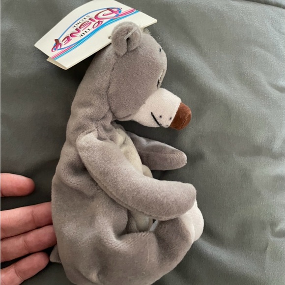 Jungle Book Baloo mini bean bag plush toy - Picture 2 of 3